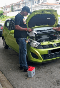 car battery replacement delivery klang