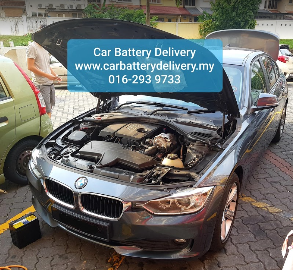 bmw car battery delivery
